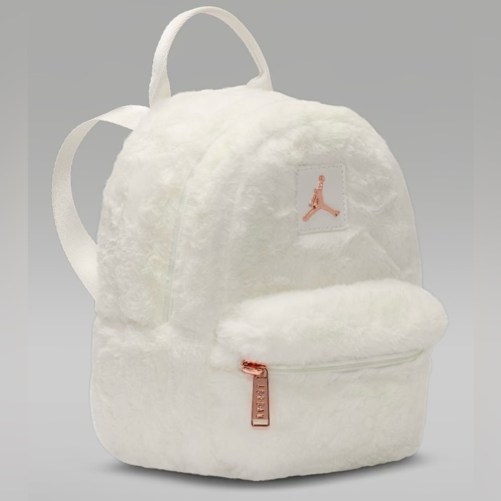 NWT! Jordan fuzzy backpack